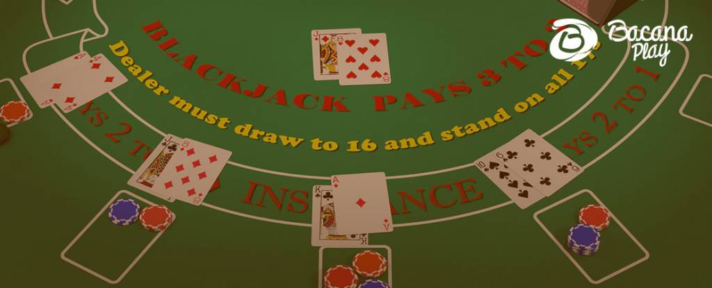 A BET PLACED IN A BLACKJACK TABLE