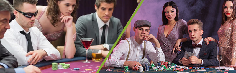 Jogadores de casino: blackjack vs roleta