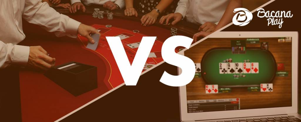 Blackjack ao vivo vs blackjack online