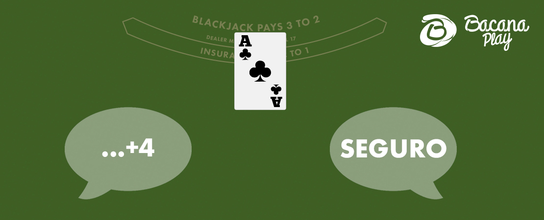 Pedir seguro no Blackjack