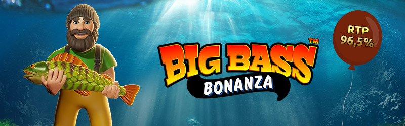 Slots com maior RTP - Big Bass Bonanza
